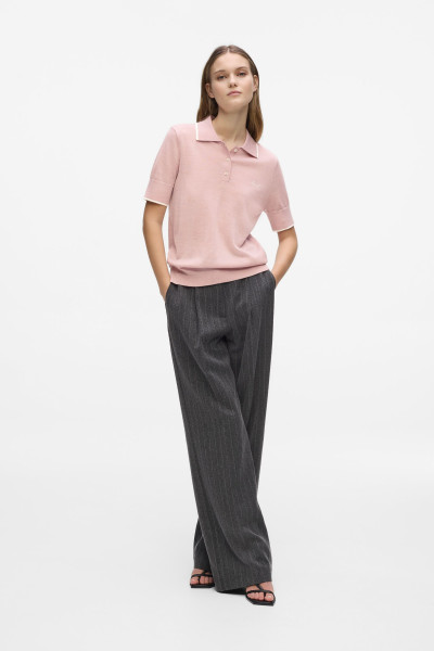 SVETER KARL LAGERFELD ESSENTIAL MERINO WOOL POLO - Fotografia č. 3