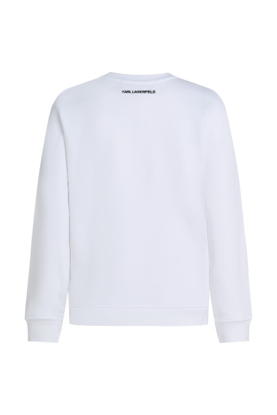 MELEGÍTŐ FELSŐ KARL LAGERFELD PORTRAIT RELAXED SWEATSHIRT - Kép 6