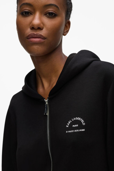 MELEGÍTŐ FELSŐ KARL LAGERFELD RSG ZIP HOODIE - Kép 4