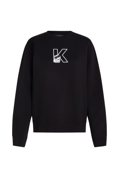 MIKINA KARL LAGERFELD IKON CHOUPETTE K SWEATSHIRT - Fotografia č. 1