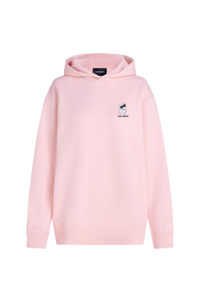MELEGÍTŐ FELSŐ KARL LAGERFELD IKON CHOUPETTE HOODIE - Kép 1