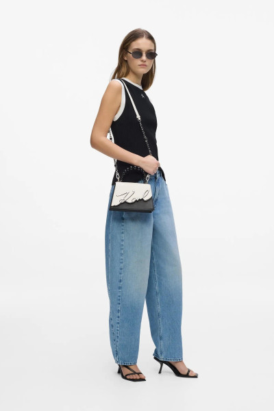 CROSSBODY KARL LAGERFELD K/SIGNATURE 2.0 SM CB PEARLS - Kép 2