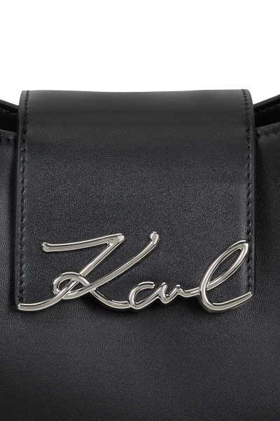 RETIKÜL KARL LAGERFELD K/SIGNATURE HOBO DOME STUDS - Kép 5