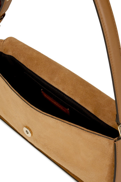 RETIKÜL KARL LAGERFELD K/SIGNATURE EW SHB SUEDE - Kép 4