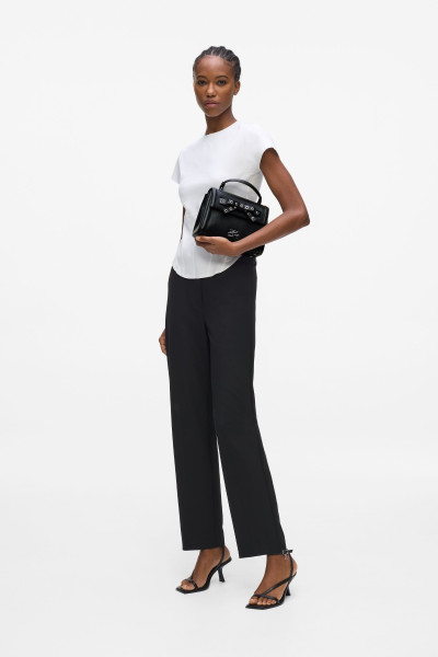 RETIKÜL KARL LAGERFELD K/AUTOGRAPH SM TOP HANDLE BOW - Kép 2