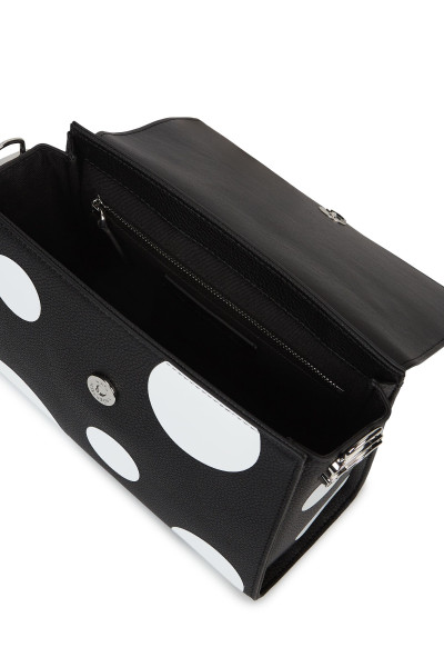 KABELKA KARL LAGERFELD IKON PEBBLE CB SATCHEL KNOTS - Fotografia č. 4