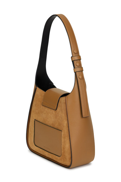RETIKÜL KARL LAGERFELD K/SIGNATURE HOBO SUEDE - Kép 3