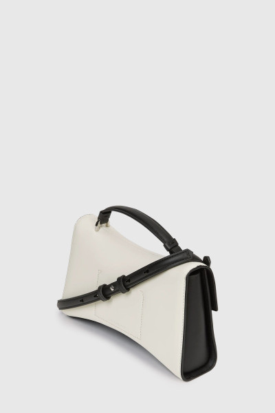 CROSSBODY KARL LAGERFELD K/AUTOGRAPH TWIST TPH CB B/W - Kép 3