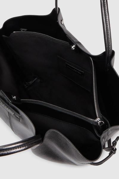 RETIKÜL KARL LAGERFELD K/PIERCED MD TOTE METALLIC - Kép 5