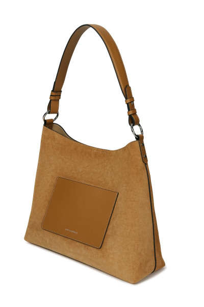 RETIKÜL KARL LAGERFELD K/DAILY HOBO SUEDE - Kép 3
