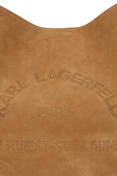RETIKÜL KARL LAGERFELD K/DAILY HOBO SUEDE - Kép 5