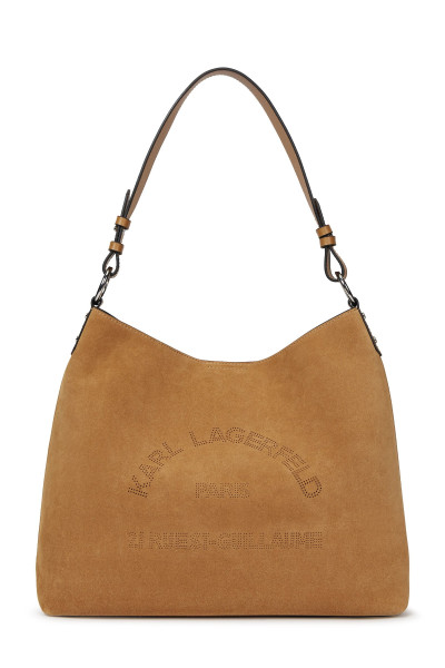 RETIKÜL KARL LAGERFELD K/DAILY HOBO SUEDE - Kép 1