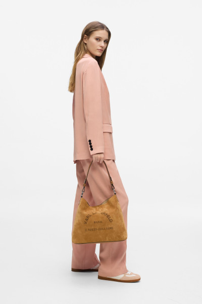 RETIKÜL KARL LAGERFELD K/DAILY HOBO SUEDE - Kép 2