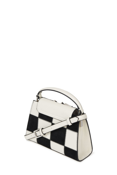 KABELKA KARL LAGERFELD K/SIGNATURE NANO TPH BAG BL/WH - Fotografia č. 2