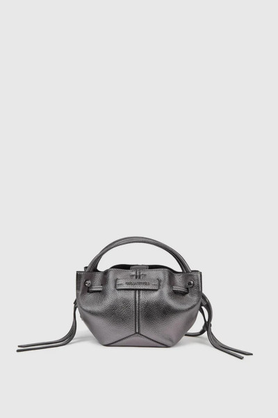 RETIKÜL KARL LAGERFELD K/PIERCED MINI BUCKET METALLIC - Kép 1