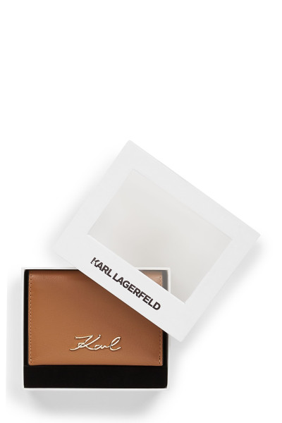 BANKKÁRTYA TOK KARL LAGERFELD K/SIGNATURE BIFOLD CH GP - Kép 3