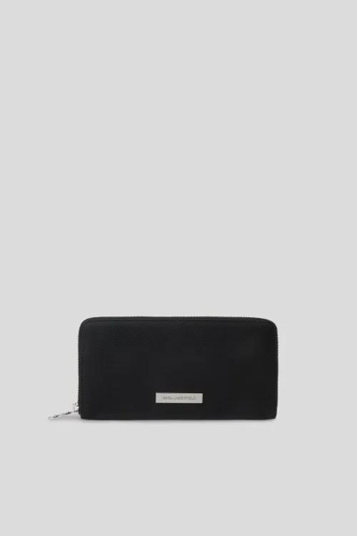 PÉNZTÁRCA KARL LAGERFELD IKON PEBBLE CONTINENTAL WALLET - Kép 1