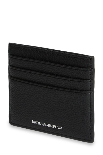 BANKKÁRTYA TOK KARL LAGERFELD IKON PEBBLE CARD HOLDER - Kép 3