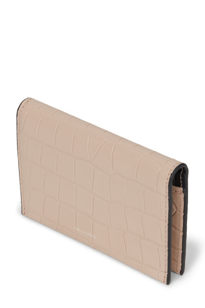 BANKKÁRTYA TOK KARL LAGERFELD K/SIGNATURE BIFOLD CH CROC GP - Kép 3