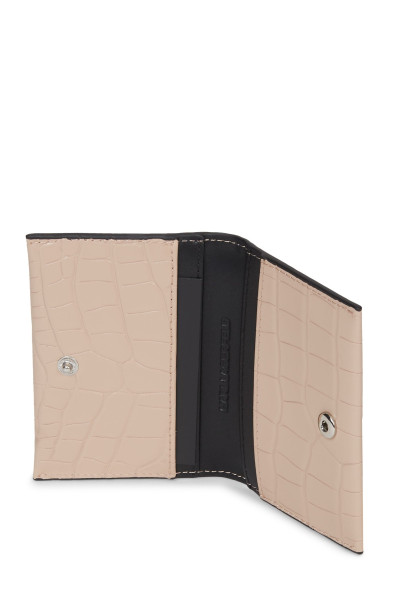BANKKÁRTYA TOK KARL LAGERFELD K/SIGNATURE BIFOLD CH CROC GP - Kép 4