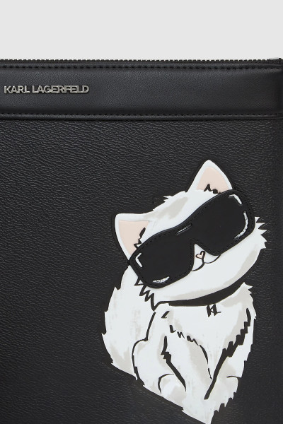 PÚZDRO KARL LAGERFELD IKON CHOUPETTE POUCH - Fotografia č. 4