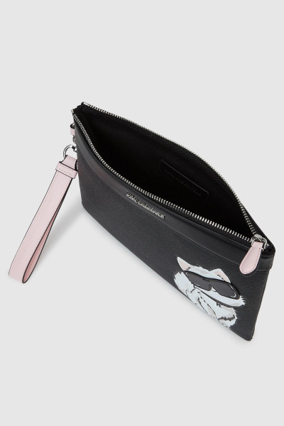 PÚZDRO KARL LAGERFELD IKON CHOUPETTE POUCH - Fotografia č. 3