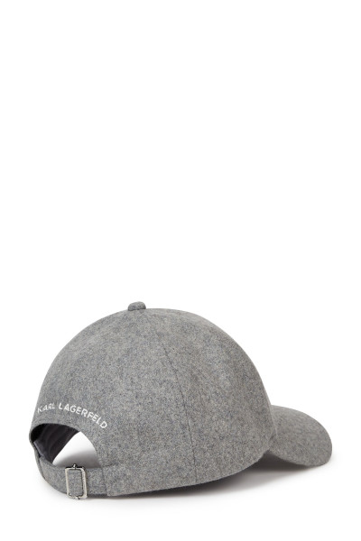 SAPKA KARL LAGERFELD K/AUTOGRAPH WOOL PEARLS CAP - Kép 2