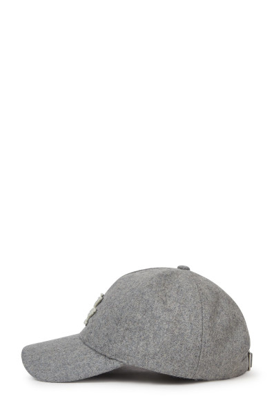 SAPKA KARL LAGERFELD K/AUTOGRAPH WOOL PEARLS CAP - Kép 3