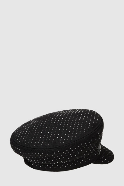 SAPKA KARL LAGERFELD K/AUTOGRAPH CAPTAIN CAP STUDS - Kép 4
