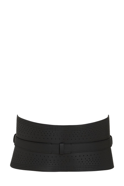 ÖV KARL LAGERFELD K/AUTOGRAPH PERF WAIST BELT - Kép 2