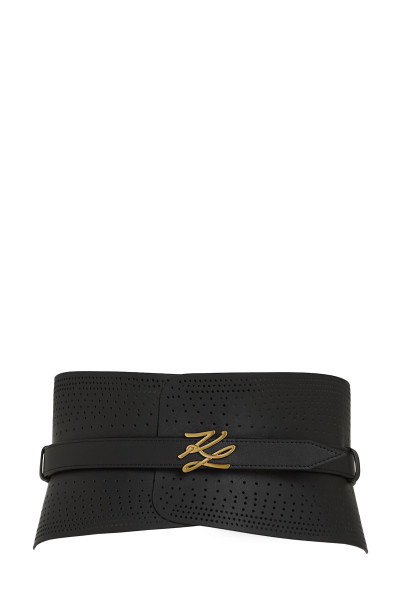 ÖV KARL LAGERFELD K/AUTOGRAPH PERF WAIST BELT - Kép 1