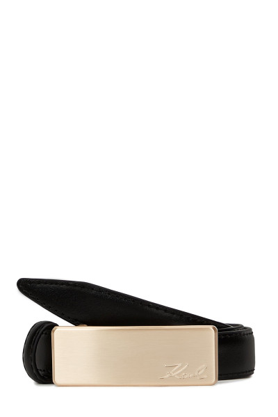 ÖV KARL LAGERFELD K/SIGNATURE PLAQUE H2 BELT - Kép 1