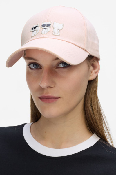 SAPKA KARL LAGERFELD IKON 3SIDES CHOUPETTE CAP - Kép 2