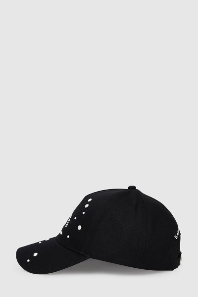 SAPKA KARL LAGERFELD K/RSG PEARLS CAP - Kép 4