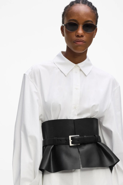 ÖV KARL LAGERFELD K/ESSENTIAL CORSET PEPLUM BELT - Kép 2