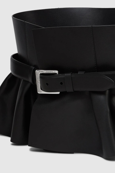 ÖV KARL LAGERFELD K/ESSENTIAL CORSET PEPLUM BELT - Kép 5