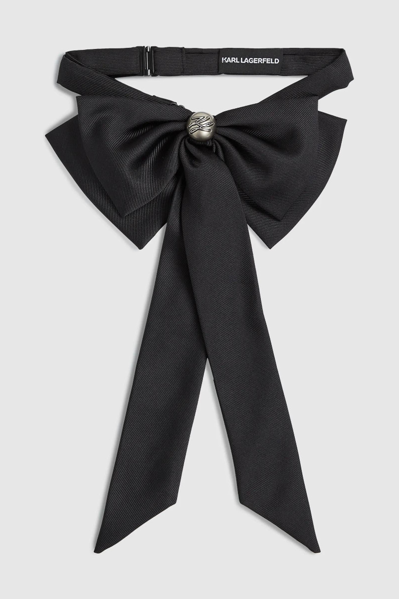 Nyakkendő Karl Lagerfeld K/Autograph Bow Tie Black