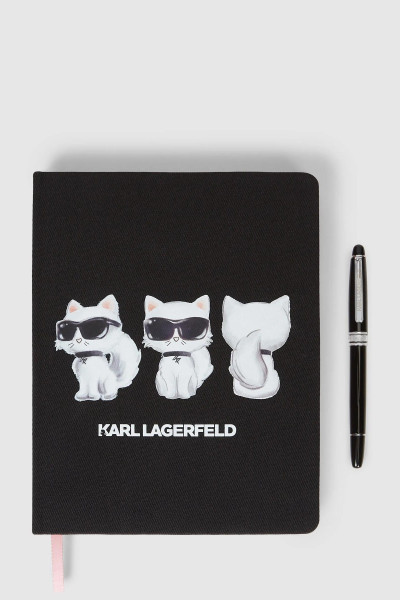 FÜZET KARL LAGERFELD IKON AQUARELLE NOTEBOOK + PEN - Kép 2