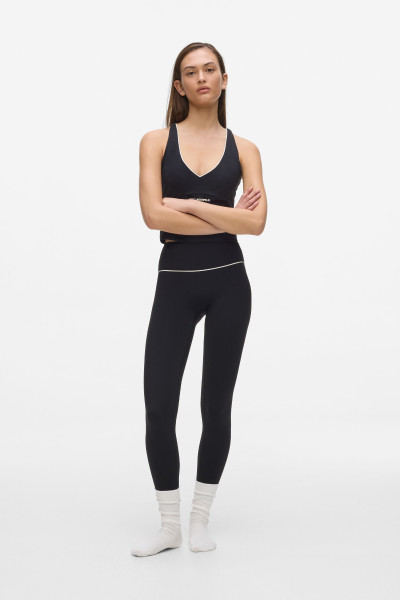 LEGGINS KARL LAGERFELD CONTRAST PIPING LEGGINGS - Kép 1
