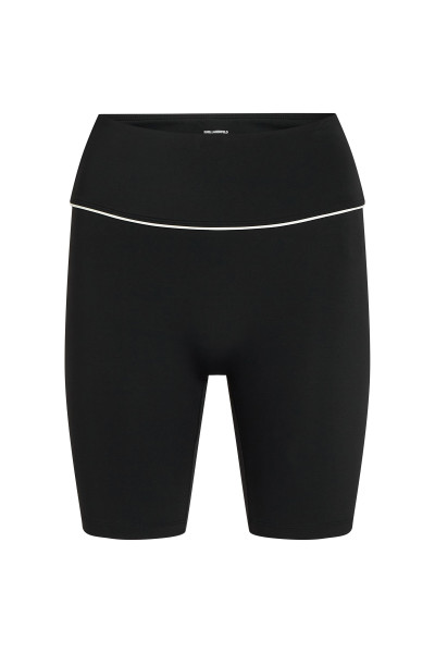 LEGGINS KARL LAGERFELD CONTRAST PIPING SHORTS - Kép 5