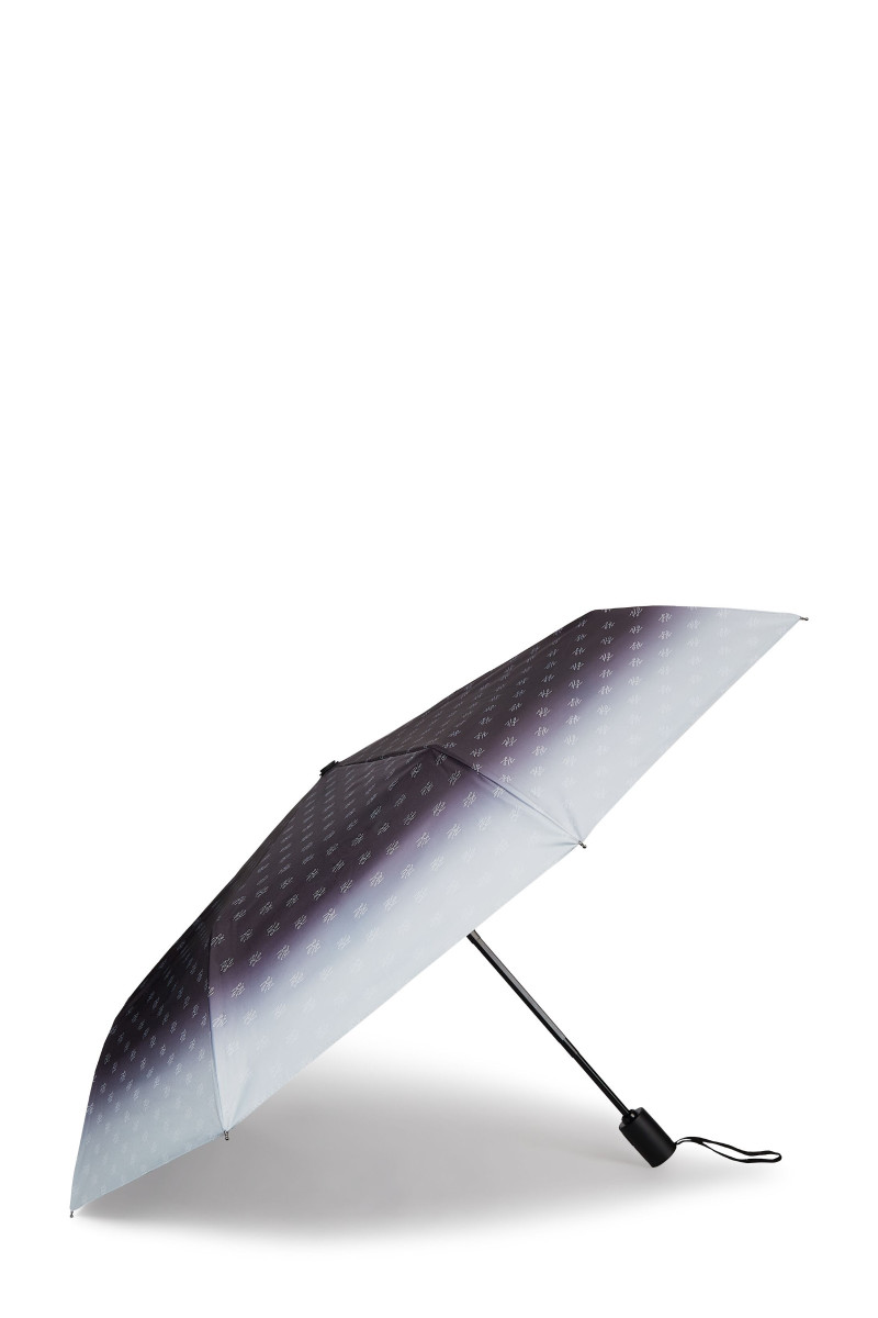 Esernyő Karl Lagerfeld K/Autograph Degrade Umbrella White/Black