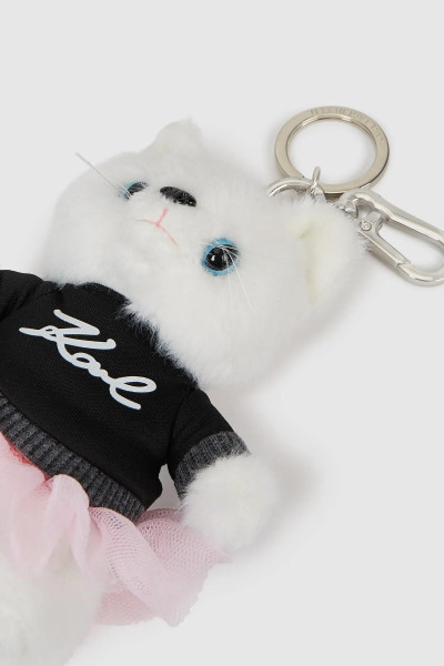 KULCSTARTÓ KARL LAGERFELD IKON CHOUP RUFFLE 3D KEYCHAIN - Kép 2