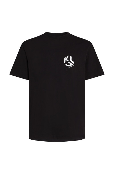 PÓLÓ KARL LAGERFELD JEANS KLJ REG MONOGRAM TEE - Kép 5