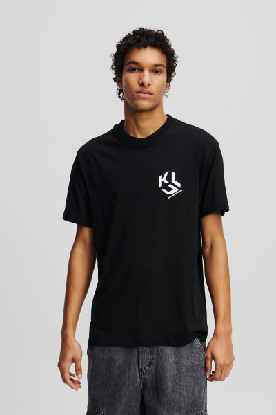 PÓLÓ KARL LAGERFELD JEANS KLJ REG MONOGRAM TEE - Kép 1