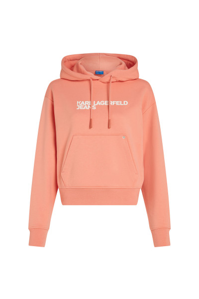 MELEGÍTŐ FELSŐ KARL LAGERFELD JEANS KLJ REG LOGO HOODIE - Kép 1