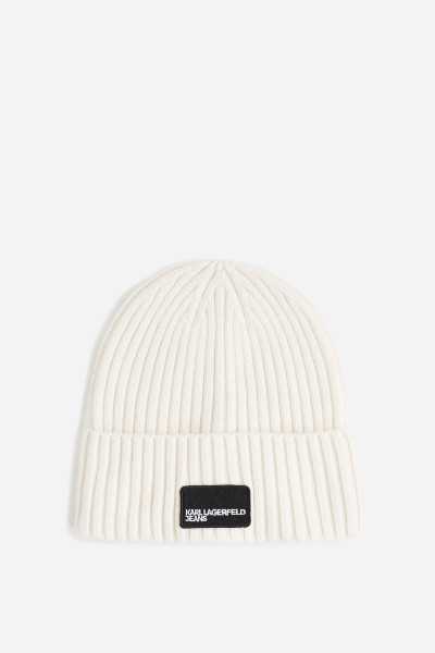 SAPKA KARL LAGERFELD JEANS KLJ TURNED UP BEANIE - Kép 1