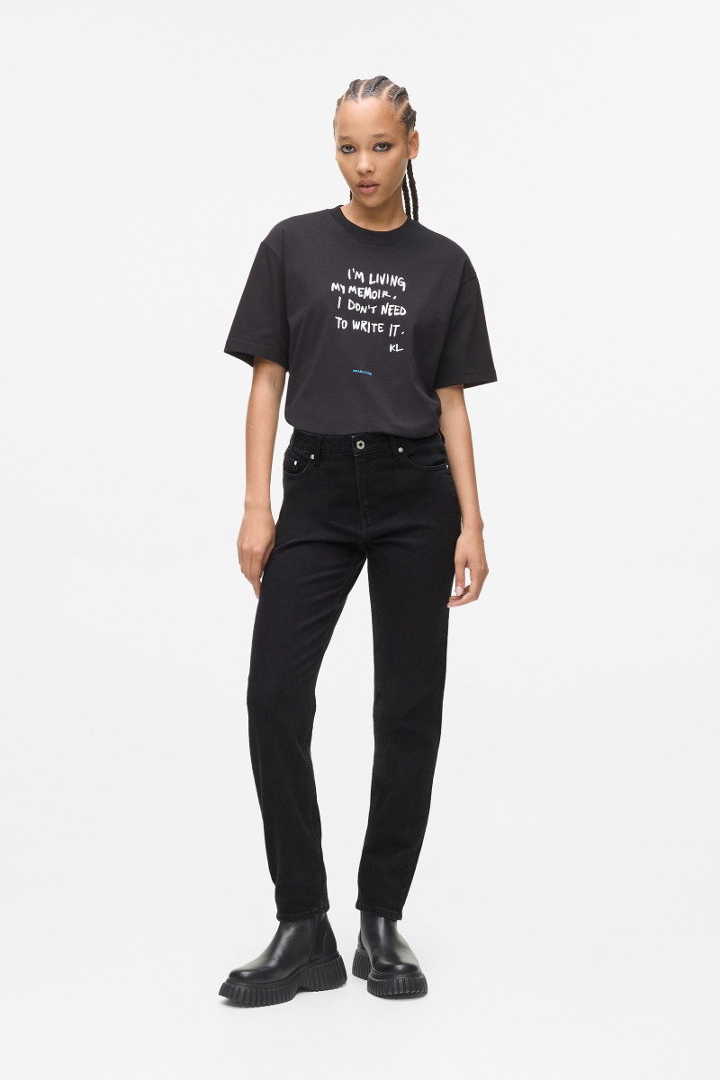 Farmer Karl Lagerfeld Jeans Klj Mom Denim Minimal Washed Black