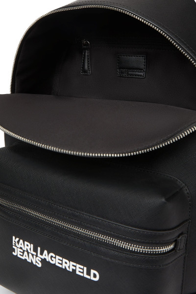 HÁTIZSÁK KARL LAGERFELD JEANS KLJ LOGO SAFFIANO BACKPACK - Kép 4