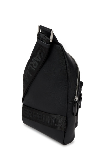 CROSSBODY KARL LAGERFELD JEANS KLJ LOGO SAFFIANO SLINGBAG - Kép 2