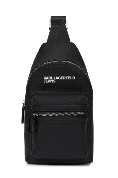 CROSSBODY KARL LAGERFELD JEANS KLJ LOGO SAFFIANO SLINGBAG - Kép 1